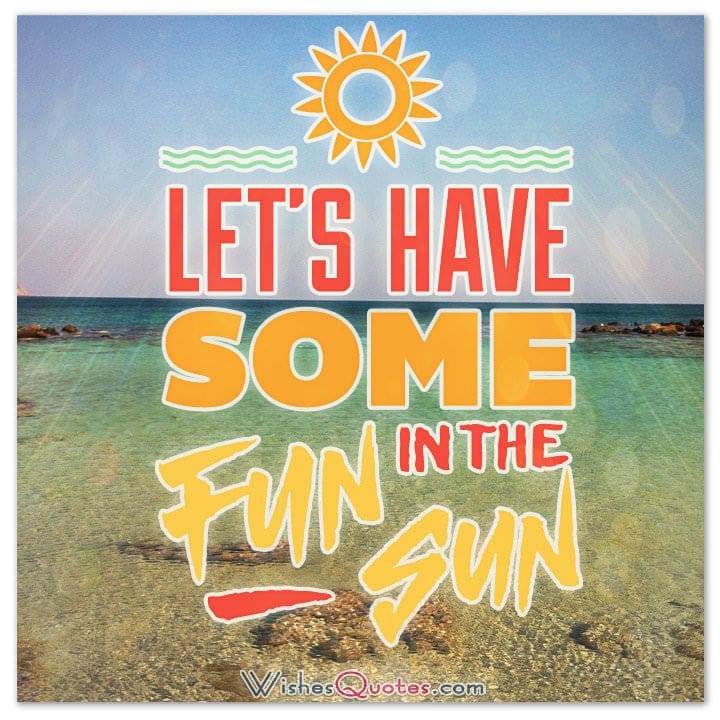 Fun in the Sun