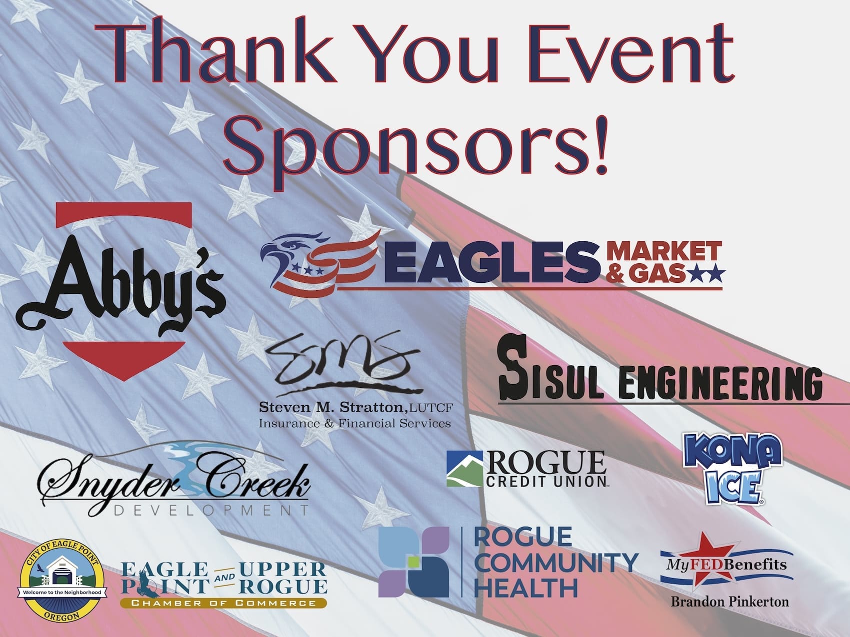 Event Sponsors