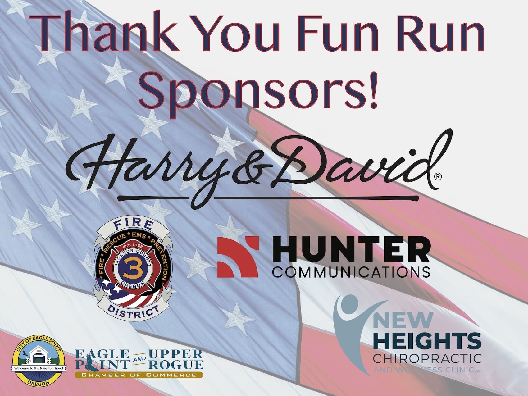 Fun Run Sponsors
